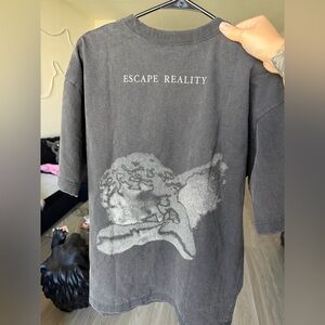 PacSun Grey Graphic Tee